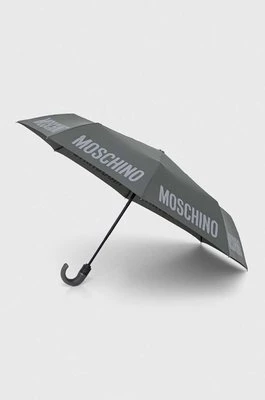 Moschino parasol kolor szary 8064