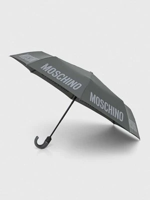 Moschino parasol kolor szary 8064