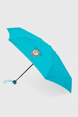 Moschino parasol kolor turkusowy 8351 SUPERMINIA