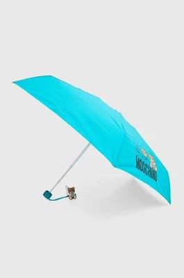 Moschino parasol kolor turkusowy 8061 SUPERMINIA