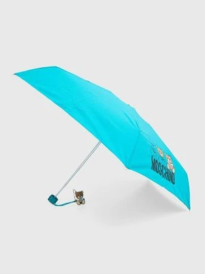 Moschino parasol kolor turkusowy 8061 SUPERMINIA