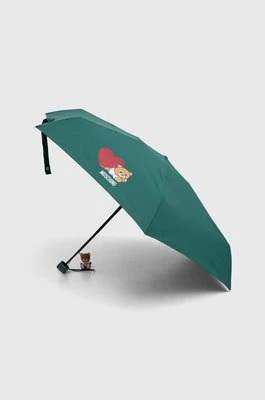 Moschino parasol kolor zielony 8188