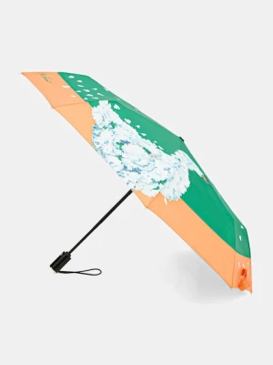 Moschino parasol kolor zielony 9030