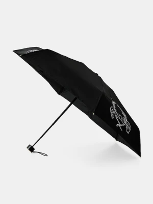 Moschino parasol składany czarny