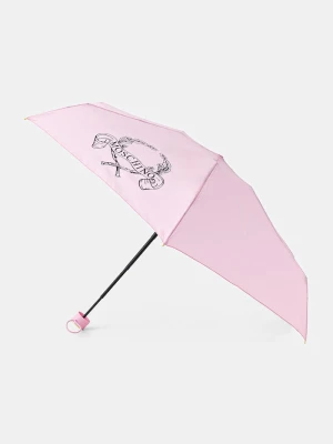 Moschino parasol składany różowy