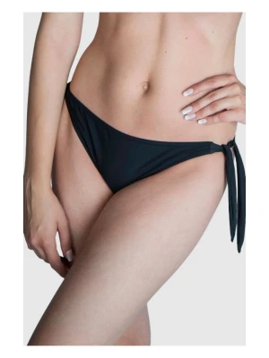 MOSCHINO SWIM Dół od bikini złotym logo, Rozmiar S