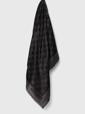 Moschino szal z domieszką wełny