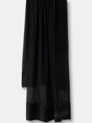 Moschino szalik czarny