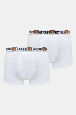 Moschino Underwear bokserki 2-pack męskie kolor biały 13874402