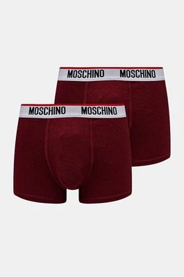 Moschino Underwear bokserki 2-pack męskie kolor bordowy 241V1A13944300