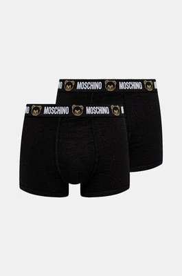 Moschino Underwear bokserki 2-pack męskie kolor czarny 13034406