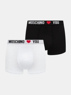 Zdjęcie produktu Moschino Underwear bokserki 2-pack męskie kolor czarny 1311.4402