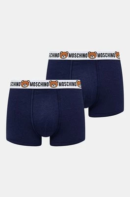 Moschino Underwear bokserki 2-pack męskie kolor granatowy 13874402