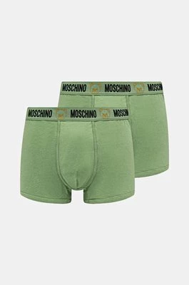 Moschino Underwear bokserki 2-pack męskie kolor zielony 13034406