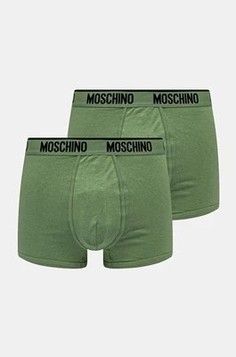 Moschino Underwear bokserki 2-pack męskie kolor zielony 13974402