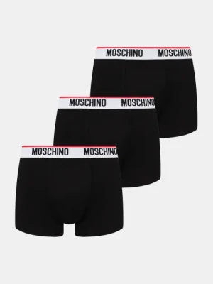 Zdjęcie produktu Moschino Underwear bokserki 3-pack męskie kolor czarny 241V1A13954300