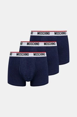 Moschino Underwear bokserki 3-pack męskie kolor granatowy 241V1A13954300