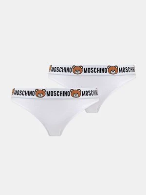 Moschino Underwear figi 2-pack kolor biały A13844402