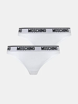 Moschino Underwear figi 2-pack kolor biały A13904406