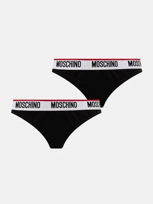 Moschino Underwear figi 2-pack kolor czarny A13814402