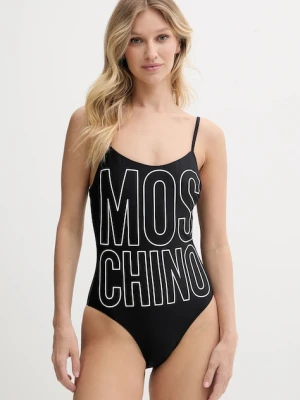 Moschino Underwear jednoczęściowy strój kąpielowy kolor czarny miękka miseczka 4911.4901