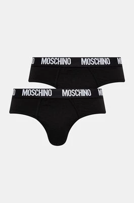 Moschino Underwear slipy 2-pack męskie kolor czarny 13884301