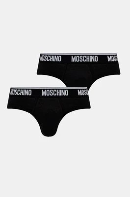 Moschino Underwear slipy 2-pack męskie kolor czarny 13964402