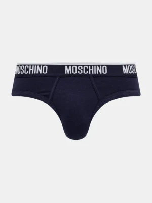 Moschino Underwear slipy 2-pack męskie kolor niebieski 13964402