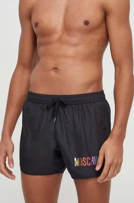 Moschino Underwear szorty kąpielowe kolor czarny 241V3A42319301
