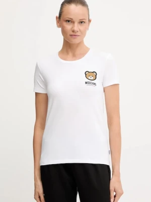 Moschino Underwear t-shirt damski kolor beżowy