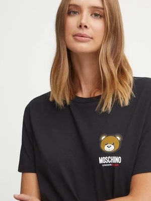 Moschino Underwear t-shirt damski kolor czarny