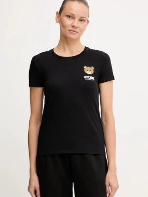 Moschino Underwear t-shirt damski kolor czarny