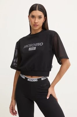 Moschino Underwear t-shirt lounge kolor czarny A17084420