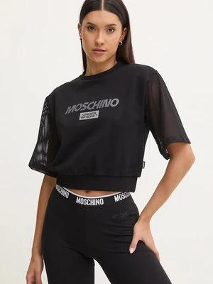 Moschino Underwear t-shirt lounge kolor czarny A17084420