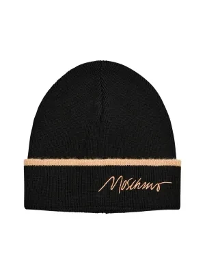 Moschino Wełniana czapka