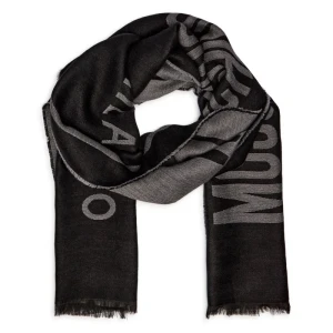 Moschino Wełniany dwustronny szal