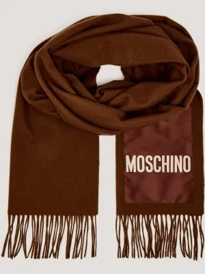 Moschino Wełniany szal