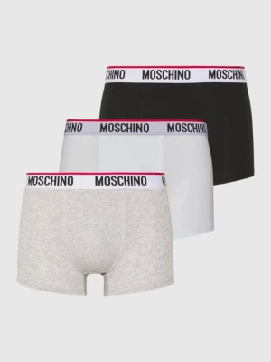 MOSCHINO Zestaw bokserek męskich 3 kolory, Rozmiar XXL