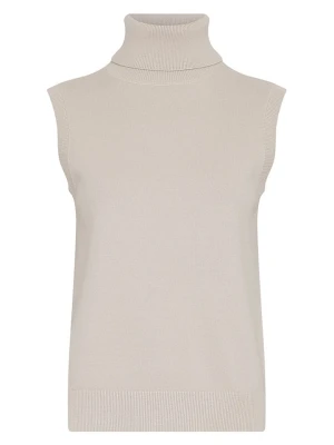 MOSS COPENHAGEN Bezrękawnik w kolorze beżowym rozmiar: M / L