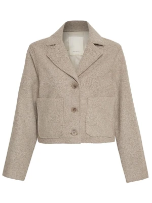 MOSS COPENHAGEN Blezer "Boone Josia" w kolorze beżowym rozmiar: S/M