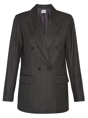MOSS COPENHAGEN Blezer "Marelda" w kolorze biało-antracytowym rozmiar: L