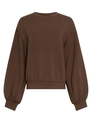 MOSS COPENHAGEN Bluza "Brionna" w kolorze ciemnobrązowym rozmiar: M/L