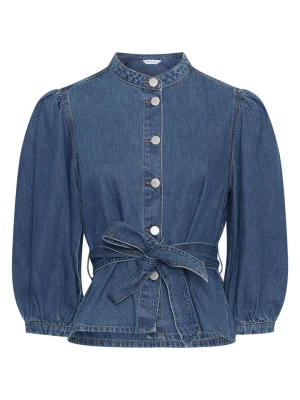 MOSS COPENHAGEN Bluzka dżinsowa "Rylan" w kolorze niebieskim rozmiar: L