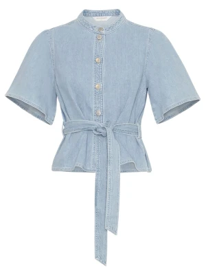 MOSS COPENHAGEN Bluzka dżinsowa w kolorze błękitnym rozmiar: XL