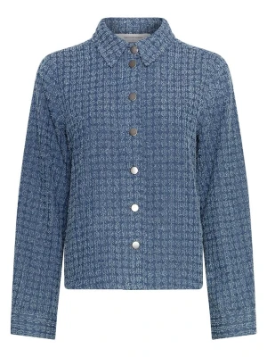 MOSS COPENHAGEN Bluzka "Ibo" w kolorze niebieskim rozmiar: XL