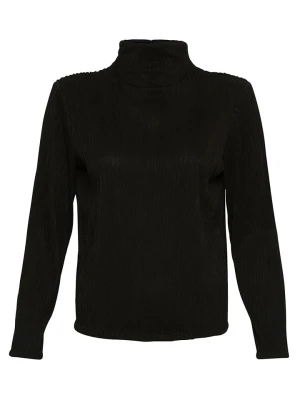 MOSS COPENHAGEN Bluzka "Ingva" w kolorze czarnym rozmiar: S/M