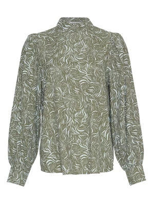 MOSS COPENHAGEN Bluzka "Jenica Morocco" w kolorze khaki rozmiar: XS