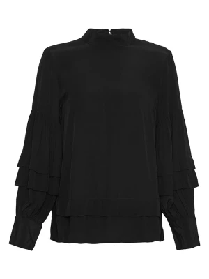 MOSS COPENHAGEN Bluzka "Kalinda" w kolorze czarnym rozmiar: XL
