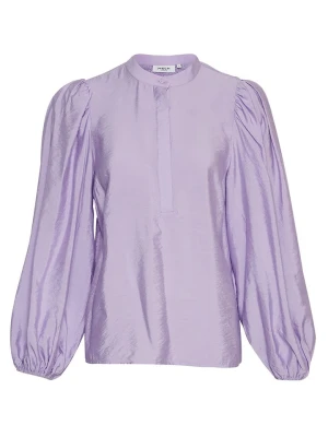 MOSS COPENHAGEN Bluzka "Meredy" w kolorze fioletowym rozmiar: M
