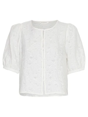 MOSS COPENHAGEN Bluzka w kolorze białym rozmiar: XL